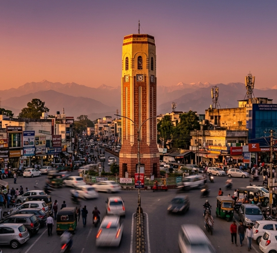 Dehradun cityscape